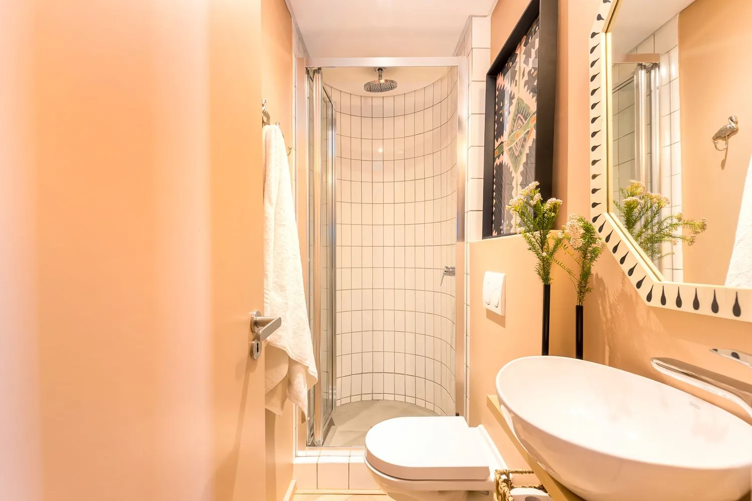 The bathroom